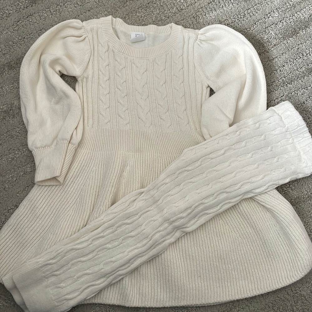 Baby gap sweater and pants set